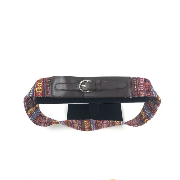 Charming Charlie Women's Aztec Floral Belt L/XL - Picture 2 of 8